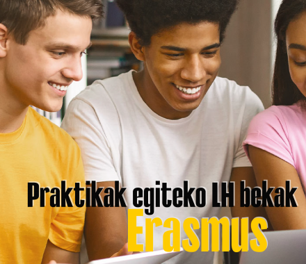 Praktikak egiteko LH Erasmus beken eskaera